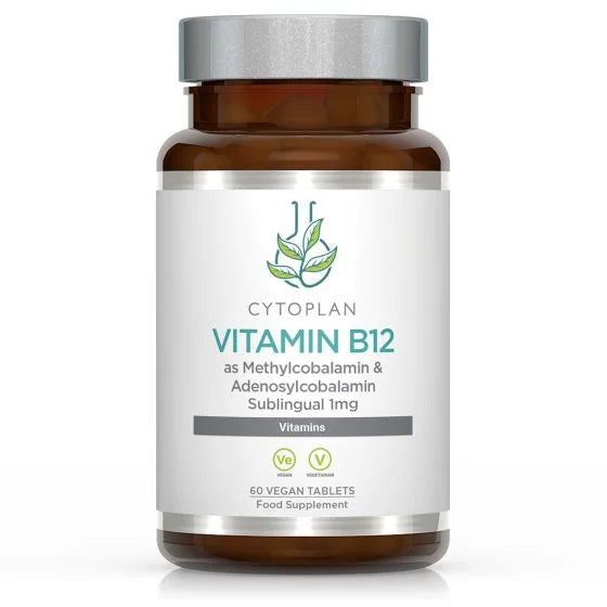 Vitamin B12 as Methylcobalamin & Adenosylcobalamin Sub-lingual 60's